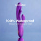 TriPulseXI Rabbit Vibrator Tongue Flicker 14 Modes Waterproof