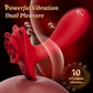 RoseRider Wearable Strap-On Panty Vibrator APP 10 Modes