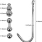 Gancho anal de acero inoxidable de 3 bolas SteelShift