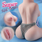 VibeCoreX Muñeca Sexual Vibradora de Torso 10 Modos 6LB