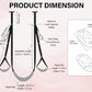 ElarisX Adjustable Door Swing with Handles