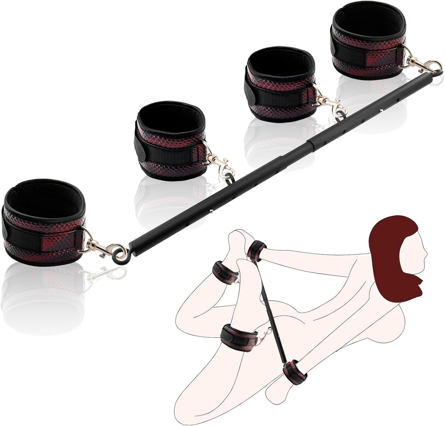 FlexLink Adjustable Leg Spreader Bar Kit