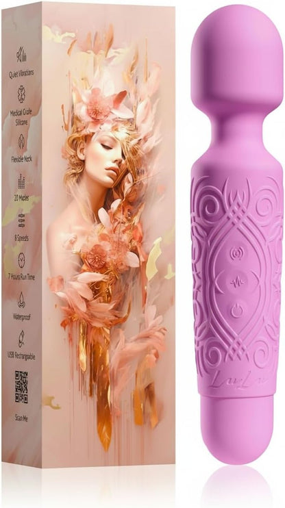BlushNova Mini Varita Vibradora Recargable Impermeable Silenciosa
