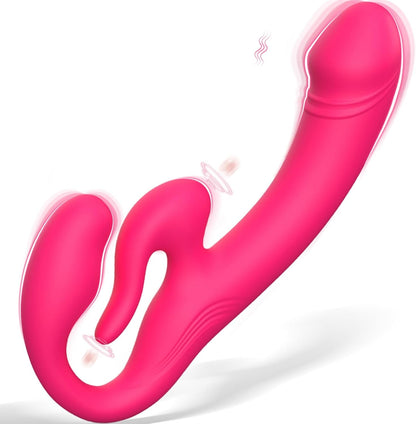Arnés vibrador de triple motor sin tirantes TriFusion