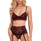 Scalloped Lace Bra Set