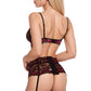 Scalloped Lace Bra Set