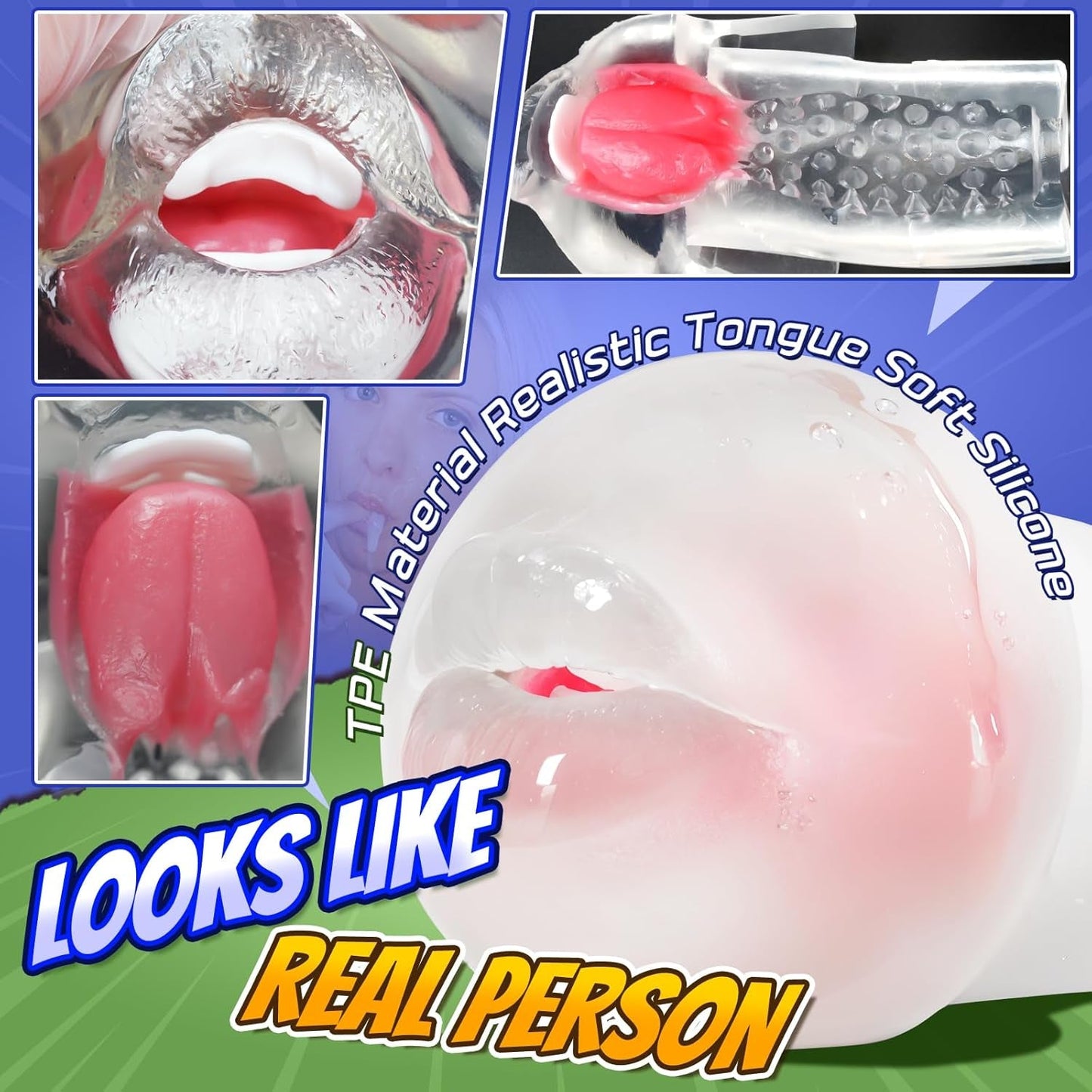 Funda de Pene Transparente ClearOral para Bomba de Pene