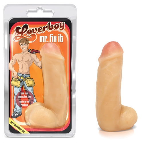 Dildo Coverboy Mr. Fix It de 7" - Color Carne