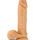 Dildo realista "Mitch el jinete fornido" de 8" - Color carne