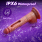 Dildo HeatPulse con Control Remoto, 9 Modos de Vibración y Calefacción