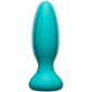Un plug anal usagé (vert sarcelle)