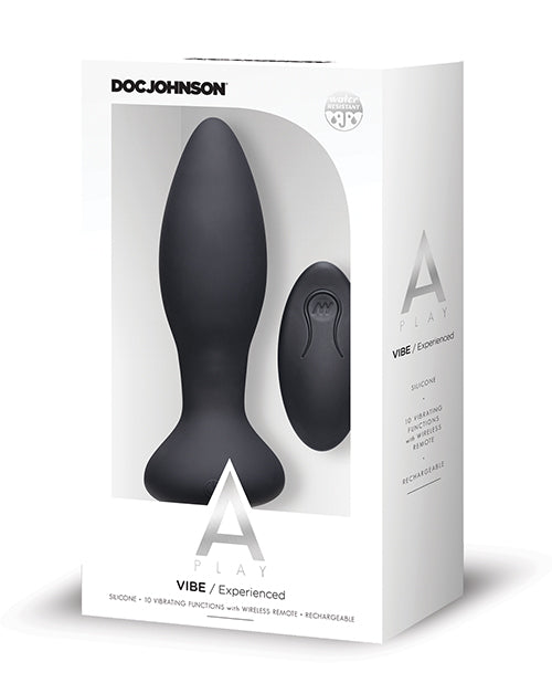 A Play Experienced Anal Plug - Black