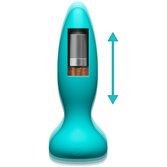 A Play Thrust Adventurous Anal Plug - Teal