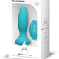Un plug anal de aventura Play Thrust - Teal