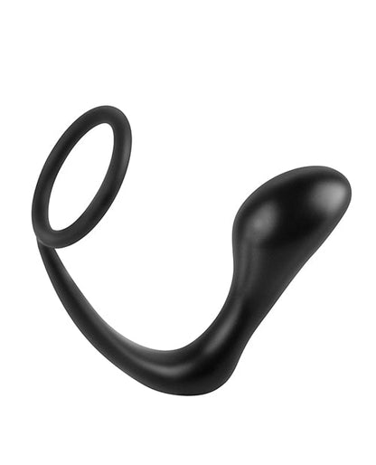 Fantaisie Anale Orgasme Culotte Anneau Pénien Plug Noir