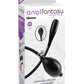Expansor Anal Inflable de Silicona para Fantasías - Negro