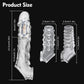 MorphVibe Vibrating Penis Sleeve Set 10 Modes Remote