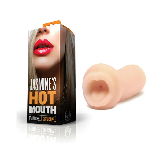 Blush X5 Hombre Boca Caliente Realista de Jasmine Masturbador Masculino