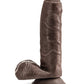 Gode "Couverture de magazine" Pierre Le Chef 17,8 cm - Chocolat