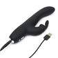 Fifty Shades - Vibrador conejo recargable delgado Greedy Girl