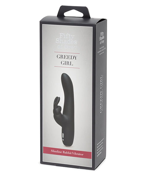 Fifty Shades - Vibrador conejo recargable delgado Greedy Girl