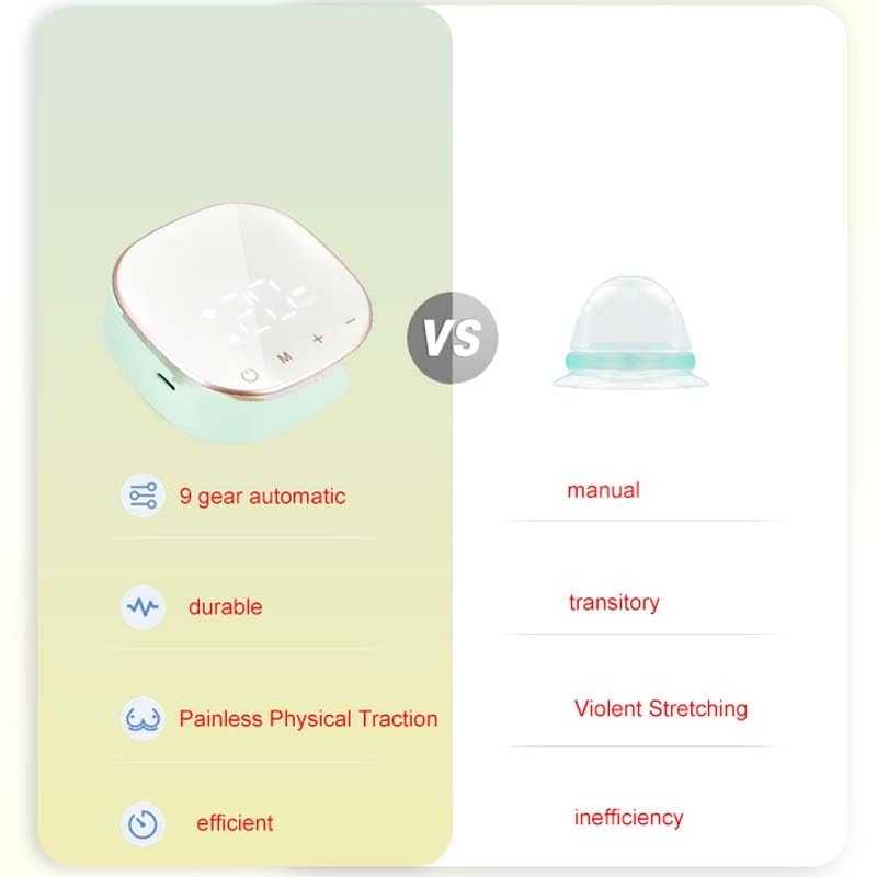 Corrector eléctrico verde de pezones NipVive