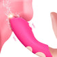 RubyFlick Textured Tip Finger Vibrator