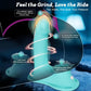 BloomSaddle Dildo con Vibración y Estimulador Clitorial para Montar