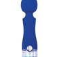 Dazzle Vibrador Recargable de Varita - Azul