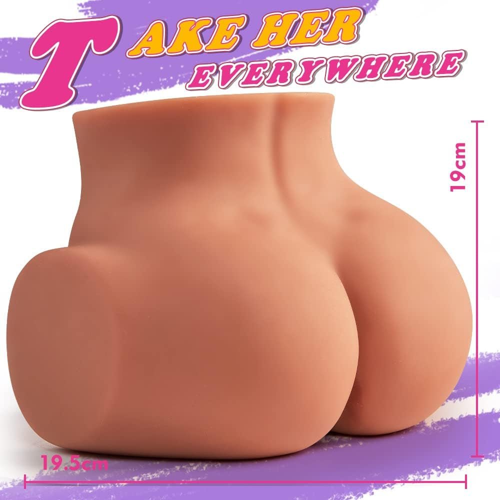 Masturbador de muñeca sexual CompactGrip | Succión de doble canal