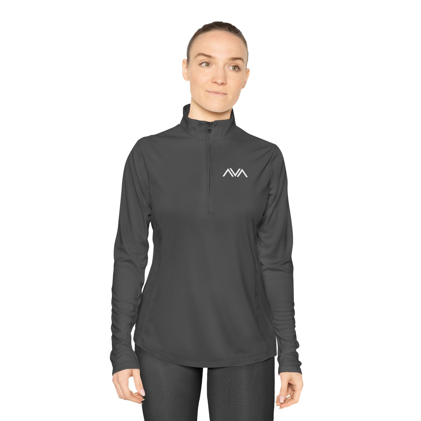 Sudadera con cremallera corta para mujer AE