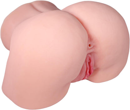SilqueDuo Torso de Muñeca Sexual de Silicona de Doble Canal 5.9 kg