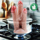 TriMax Triple Head Dildo Silicone Suction Cup Toy XL