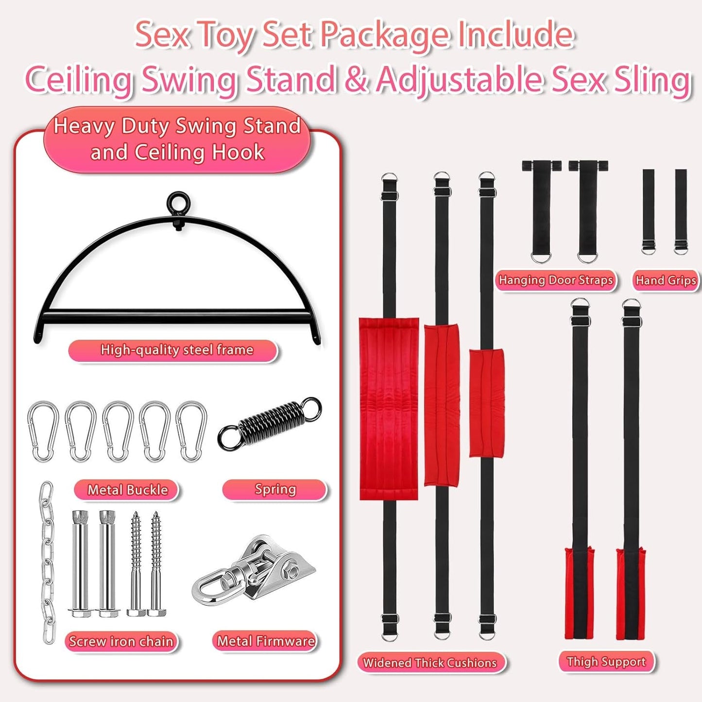 AeroSpin 360° Adjustable Premium Sex Swing