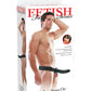 Fetish Fantasy Series Arnés Hueco de 20 cm - Negro