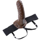 Fetish Fantasy Series Arnés Hueco de 8" - Marrón