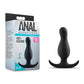 Aventuras Anales Curva Plug - Negro