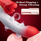 DualFlare Dildo Vibrator 10 Flapping 10 Licking Modes