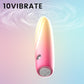 Vibrador bala CoreEdge 10 modos de silicona, recargable e impermeable