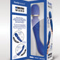 Masajeador de varita Bodywand Luxe 2 en 1 - Azul