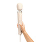 Masajeador vibrador tipo varita Le Wand Plug-In - Crema