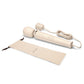Masajeador vibrador tipo varita Le Wand Plug-In - Crema