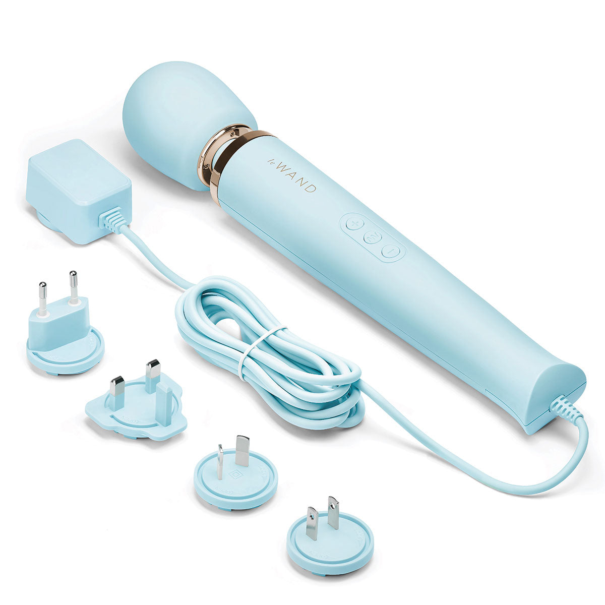Vibrateur baguette Le Wand Plug-In - Bleu