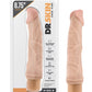 Dr. Skin Vibe 6 - 8.75" Vibrating Dildo - Beige