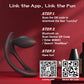 StrapPulse Vibromasseur Anal Portable Plug pour Couples
