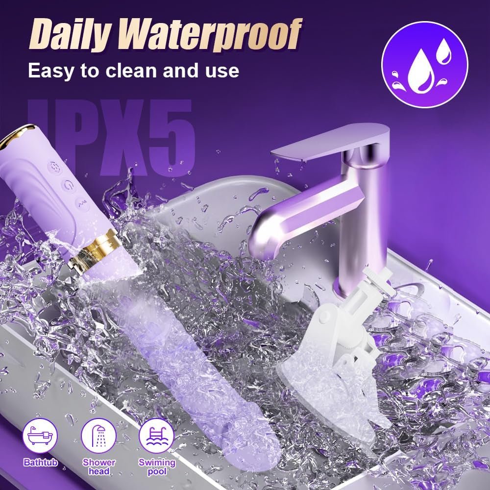 Máquina de dildo de empuje con doble motor DeepGlide
