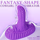 VioletGrind Powerful Riding Dildo Vibrator