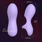 VeloraCurve Finger Vibrator 10 Modes Waterproof Quiet Purple