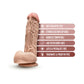 Dildo realista Hung Rider Trigger de 8.5" - Carne