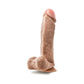 Dildo realista "Mitch el jinete fornido" de 8" - Color carne